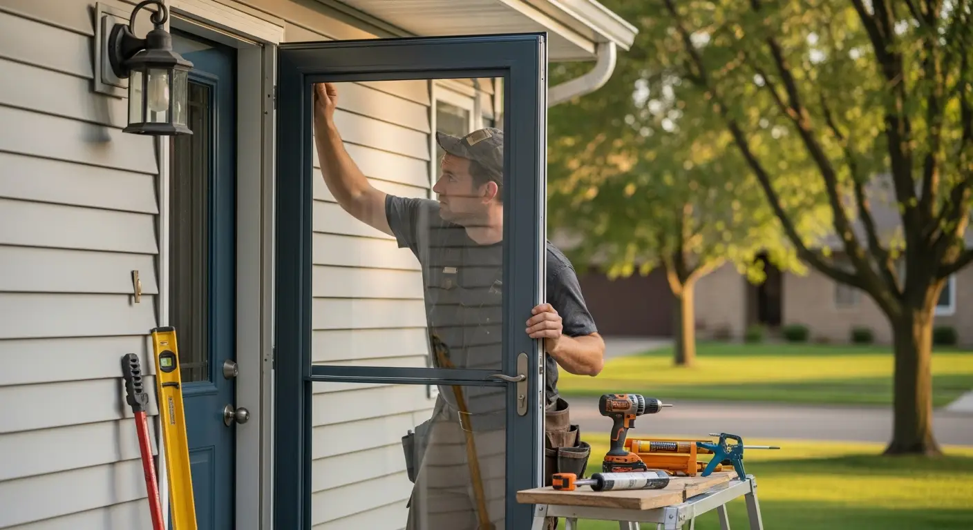 Middle image for Enhance Your Home with Expert Exterior & Storm Door Installation in Sioux Falls